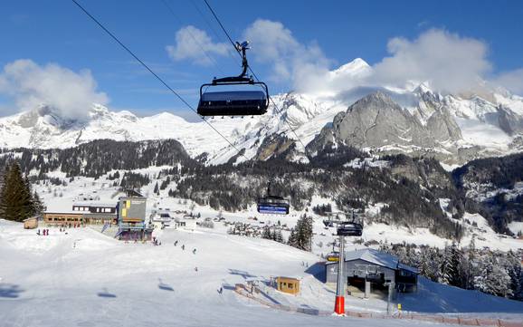 Toggenburg: best ski lifts – Lifts/cable cars Wildhaus – Gamserrugg (Toggenburg)