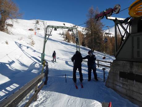 Carnic Main Crest: Ski resort friendliness – Friendliness 3 Zinnen Dolomites – Helm/Stiergarten/Rotwand/Kreuzbergpass