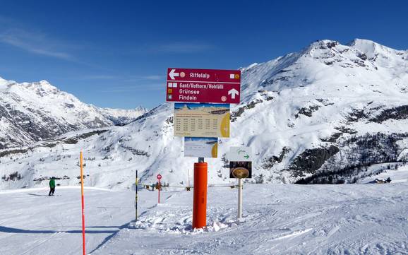 Zermatt-Matterhorn: orientation within ski resorts – Orientation Zermatt/Breuil-Cervinia/Valtournenche – Matterhorn