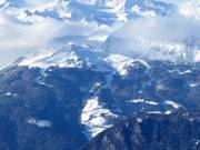 View of the ski resort of Rosskopf