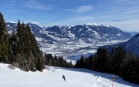 Biggest height difference in the Lienz Dolomites – ski resort Hochstein – Lienz
