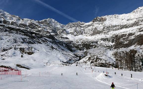 Biggest height difference in the Passeier Valley (Passeiertal) – ski resort Pfelders (Moos in Passeier)