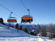 Orange Sixpack - 6pers. High speed chairlift (detachable) with bubble