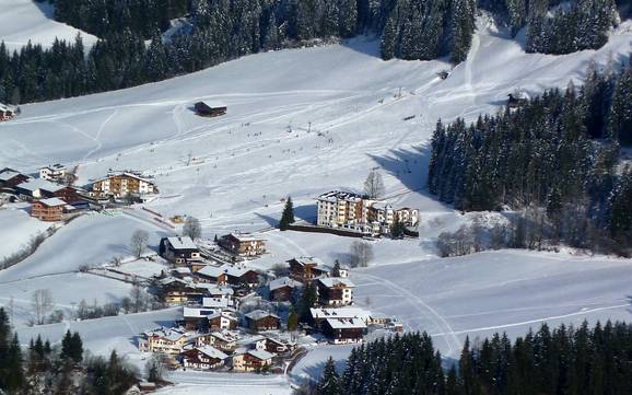 Highest base station in Wildschönau – ski resort Roggenboden