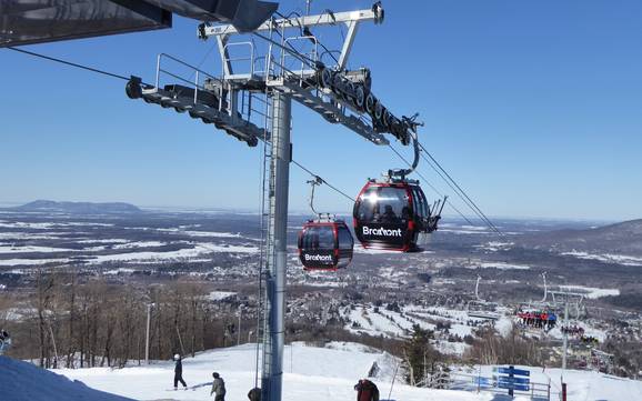 Estrie: Test reports from ski resorts – Test report Bromont