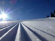 Even the sun smiles on these slopes!