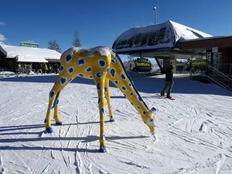 Family ski resorts Salzburger Sportwelt – Families and children Filzmoos