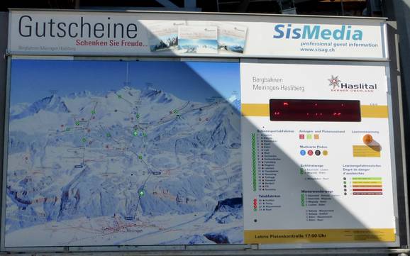 Haslital: orientation within ski resorts – Orientation Meiringen-Hasliberg
