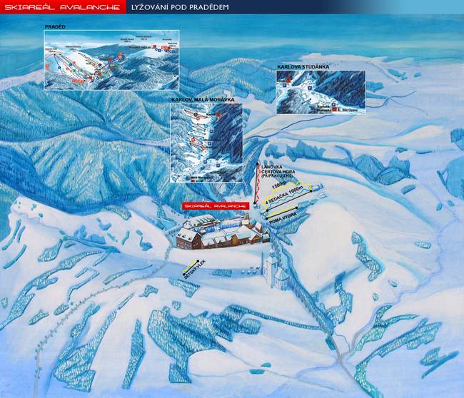 Ski areál Avalanche