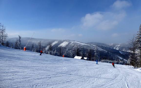 Silesia (Województwo śląskie): size of the ski resorts – Size Szczyrk Mountain Resort