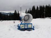 Snow cannon in Megève
