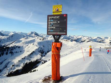 Salzburg (Salzburger Land): orientation within ski resorts – Orientation KitzSki – Kitzbühel/Kirchberg