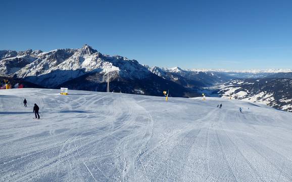 Ski resorts for beginners in Alta Pusteria (South Tyrol) – Beginners 3 Zinnen Dolomites – Helm/Stiergarten/Rotwand/Kreuzbergpass