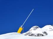 Snow-making lance in the ski resort of Lauchernalp