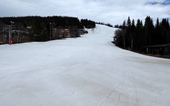 Highest base station in Åre – ski resort Duved/Tegefjäll