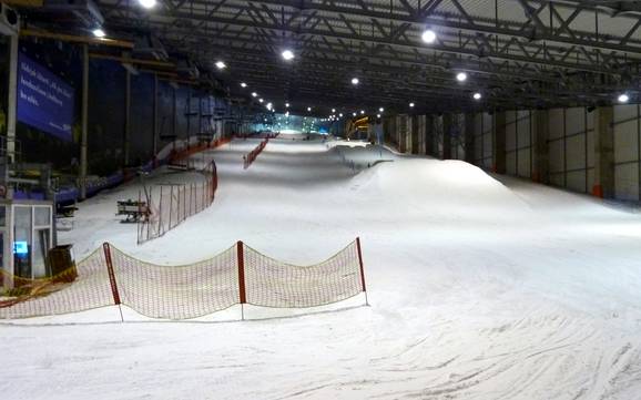 Baltic states: size of the ski resorts – Size Snow Arena – Druskininkai