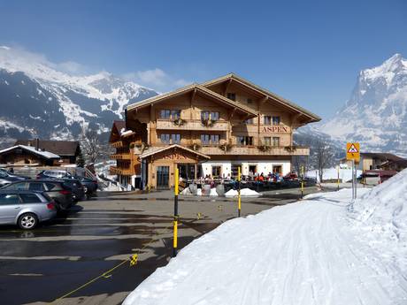 Lauterbrunnental: accommodation offering at the ski resorts – Accommodation offering Kleine Scheidegg/Männlichen – Grindelwald/Wengen