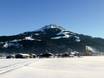 Kitzbüheler Alpen: size of the ski resorts – Size St. Johann in Tirol/Oberndorf – Harschbichl