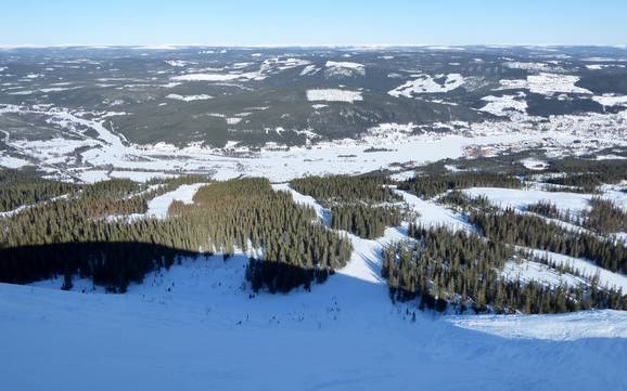 Ski resorts for advanced skiers and freeriding Hedmark – Advanced skiers, freeriders Trysil