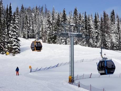 Thompson Okanagan: best ski lifts – Lifts/cable cars Silver Star