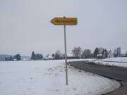 Directional sign to the Hanslmuehle