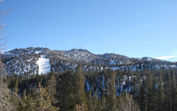 Highest base station at Lake Tahoe – ski resort Mt. Rose