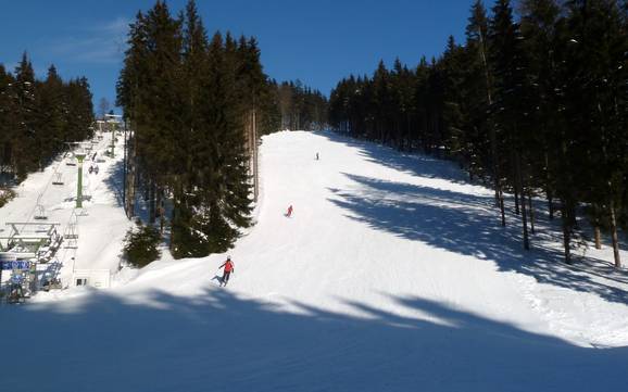 Ski resorts for advanced skiers and freeriding Karlovy Vary Region (Karlovarský kraj) – Advanced skiers, freeriders Keilberg (Klínovec)