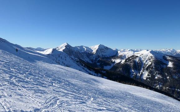 Ski resorts for advanced skiers and freeriding Drautal – Advanced skiers, freeriders Goldeck – Spittal an der Drau