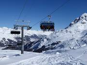 Alp Surlej-Curtinellas - 6pers. High speed chairlift (detachable) with bubble