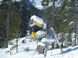 Snow-making facilities on all new slopes