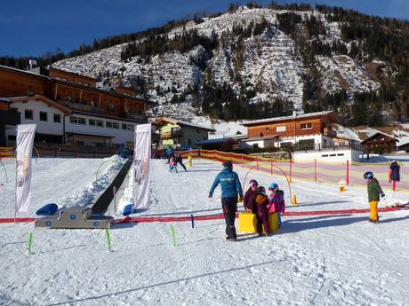 Children's area run by the Kals ski school
