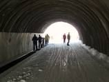 New Aussergolm ski tunnel (50m)