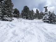 Steep terrain in Snowbasin