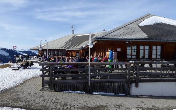 Huts, mountain restaurants  Adelboden-Frutigen – Mountain restaurants, huts Adelboden/Lenk – Chuenisbärgli/Silleren/Hahnenmoos/Metsch