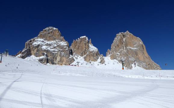 Skiing in the Val di Fassa (Fassa Valley/Fassatal)