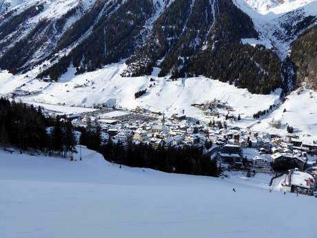 German-speaking Switzerland (Deutschschweiz): accommodation offering at the ski resorts – Accommodation offering Ischgl/Samnaun – Silvretta Arena