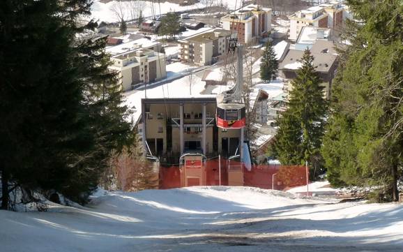 Dalatal: access to ski resorts and parking at ski resorts – Access, Parking Leukerbad