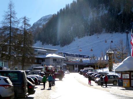 Ennstal: access to ski resorts and parking at ski resorts – Access, Parking Zauchensee/Flachauwinkl