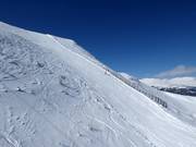 Kornock Steilhang steep ski route