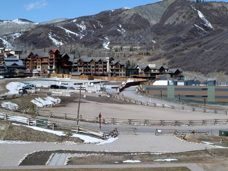 Elk Mountains: access to ski resorts and parking at ski resorts – Access, Parking Snowmass
