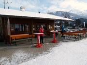 Fischinger Ski Huette at the base station