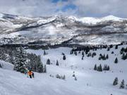 View over the ski resort of Solitude
