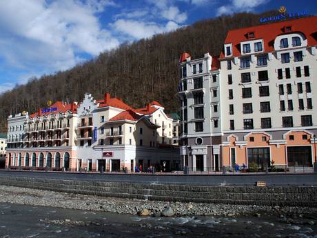 Southern Russia: accommodation offering at the ski resorts – Accommodation offering Rosa Khutor