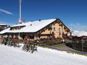 Mountain hut tip Berghof Golm