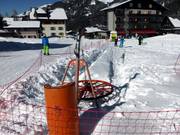 Skischulsammelplatz - Rope tow/baby lift with low rope tow