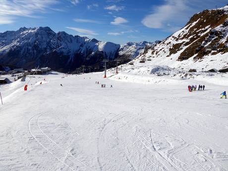Ski resorts for beginners in the Freizeitticket Tirol area of validity – Beginners Ischgl/Samnaun – Silvretta Arena