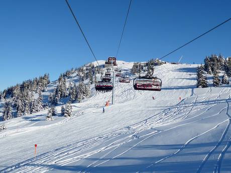 Brixental: best ski lifts – Lifts/cable cars KitzSki – Kitzbühel/Kirchberg