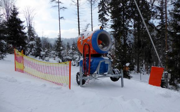 Snow reliability Silesia (Województwo śląskie) – Snow reliability Szczyrk Mountain Resort