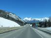 Canadian Rockies: access to ski resorts and parking at ski resorts – Access, Parking Mt. Norquay – Banff