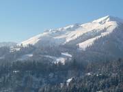 View of the ski resort of Christlum